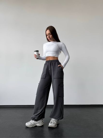 Штани-кльош Reload - Forte, графіт | Зображення 5