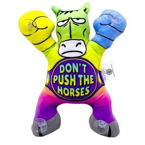 Дитяча м'яка іграшка "Кінь на липучках" DPTS-5(Green) розмір 22 см