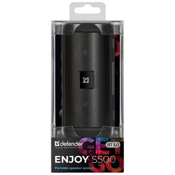 Портативна колонка Defender Enjoy S500 10Вт Black (65682) | Зображення 5