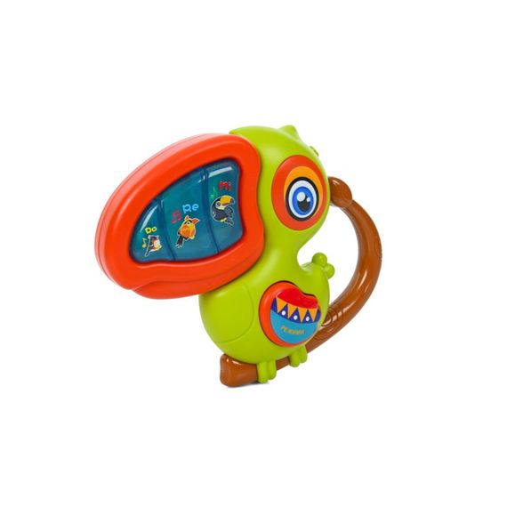 Детское пианино "Попугай" FT0056D 12 см, учебный, музыка, звук