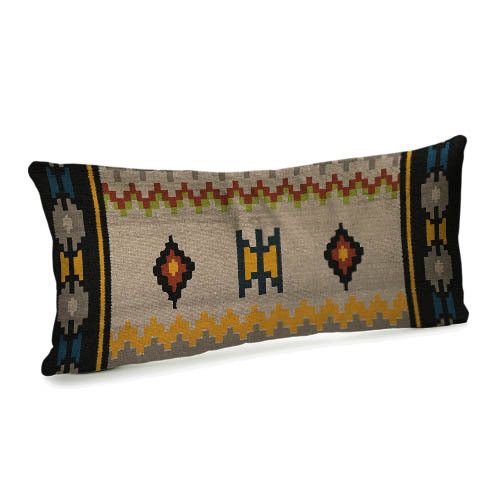Подушка для дивану оксамитова Буковинський стиль 50x24 см (52BP_23J001)