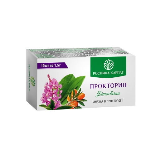Фітосвічки Прокторин 10 штук