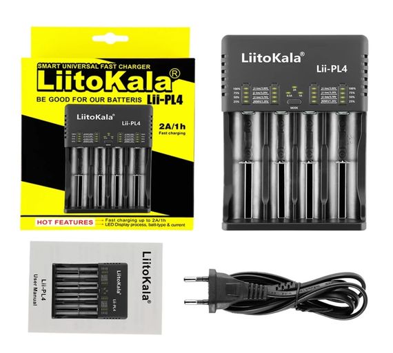 Универсальное зарядное устройство LiitoKala Lii-PL4 | Зображення 1