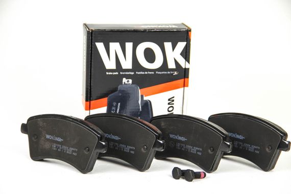Колодки передні гальмівні Kangoo 08- (R15/R16), WOKING (P1251300) | Зображення 7