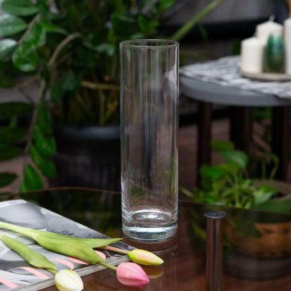 Ваза стеклянная для цветов Pasabahce Botanica 26.5 см 43767