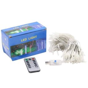 Гірлянда Штора прапор України з пультом USB 3*3 SFK-10