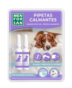 Капли успокаивающие для собак Menforsan Calming Spot-On 2 шт х 2 мл