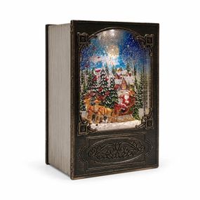 Новогодняя книга с подсветкой XMAS WDL-24023A 19,1 см