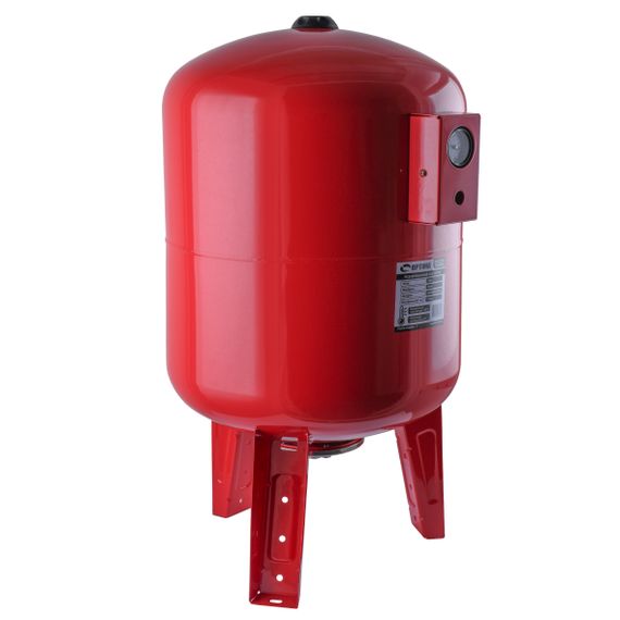 Розширювальний бак Optima cal-pro 100 л з манометром (22884) | Зображення 3