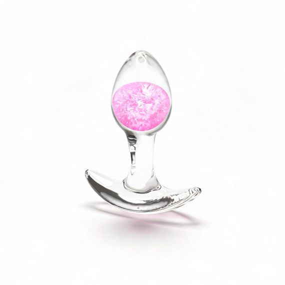 Анальна пробка NS Novelties Cosmic Glams — Small — Pink Sex Aura