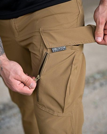 Стрейчеві тактичні штани OBLIVION кайот ДЛ7351 | Зображення 5