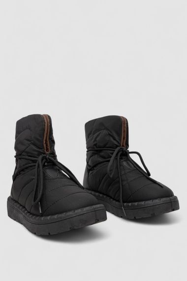 Дутики жіночі зимові на хутрі, колір чорно-коричневий, 248RFM100 | Зображення 2
