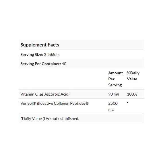 Комплекс для шкіри, волосся, нігтів Natrol Collagen Skin Renewal 120 Tabs NTL-07372 | Зображення 3