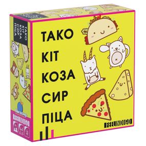Настольная игра Feelindigo Тако Кот Коза Сыр Пицца (FI20032)