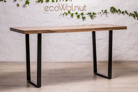 Стіл для школярика EcoWalnut із прямокутними краями L (горіх) | Зображення 2