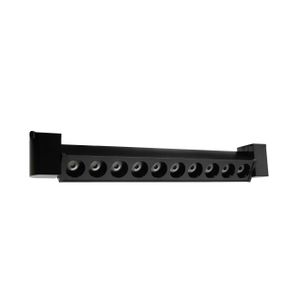 Трековий світильник PROLUM™ Поворотний; M27; 20W; 220V; Чорний SERIES "RGL" - Білий 4000К