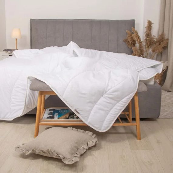 Ковдра двоспальна силіконова Viluta Relax Light 21374 170x210 см біла | Зображення 4