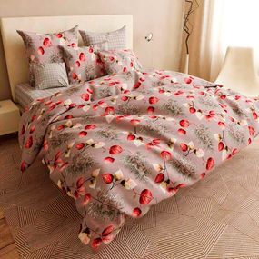 Комплект постільної білизни Love You Home бязь gold Вечір Євро 200х215 см (7345)