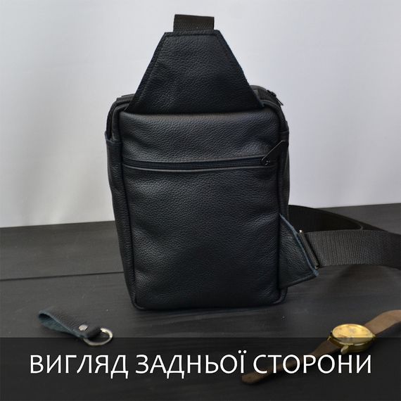 Чоловічі сумки на груди | Чоловічі сумки кроссбоді | Грудна сумка | Борсетка сумка ZW-254 через плече | Зображення 6