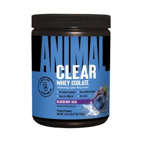 Ізолят Universal Nutrition Animal Clear Whey Isolate 500 г, Blueberry Acai