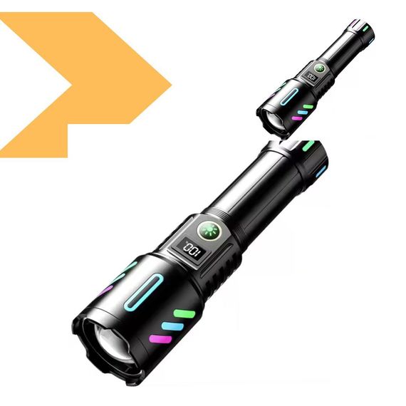 Ліхтар S2304-WHITE LASER LED PM10-TG з яскравістю 1400 люмен, функцією Power Bank та зарядкою Type-C, zoom (47356-S2304_214) | Зображення 1