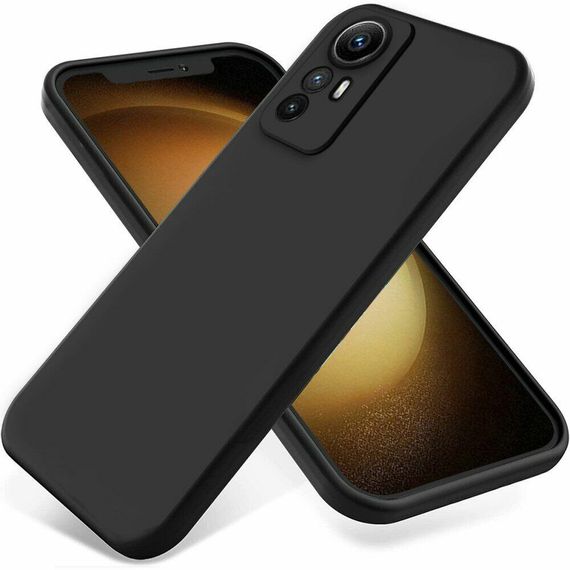 Чохол Candy Silicone для Xiaomi Redmi Note 12s колір Чорний | Зображення 1