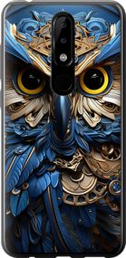 Чехол на Nokia 5.1 Plus Сова v2 "5649u-1543-17620"