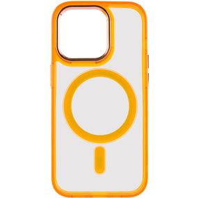 Чохол TPU Iris with MagSafe для Apple iPhone 14 Pro (6.1") Помаранчевий