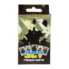 Настольная карточная игра Strateg ВСУ на украинском языке (30287)