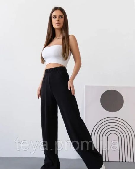 Спортивные штаны цвет черный размеры S, M, L, XL FI_009711 | Зображення 1