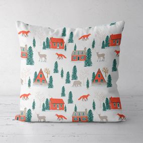 Подушка декоративная Soft Зима 45x45 см (45PST_23NG017)
