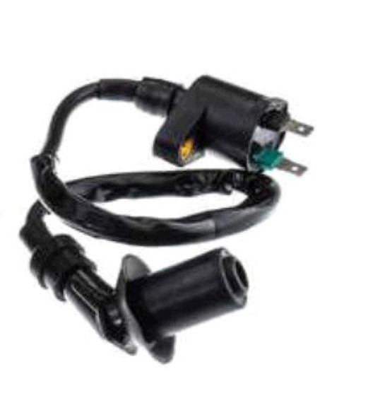 Котушка запалювання 4T GY6 50-150, Honda DIO (+насвічник) ZUNA