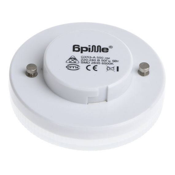 Лампа светодиодная LED 7W GX53 CW 220V | Зображення 4
