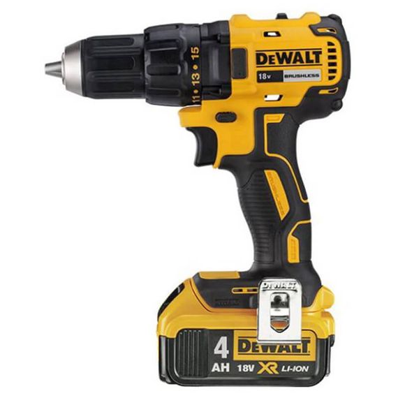 Дрель-шуруповерт аккумуляторная бесщёточная 65 Нм DeWALT DCD777M2T | Зображення 1