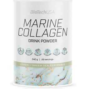 Хондропротектор (для спорта) BioTechUSA Marine Collagen 240 g /20 servings/ Green Tea Lemon