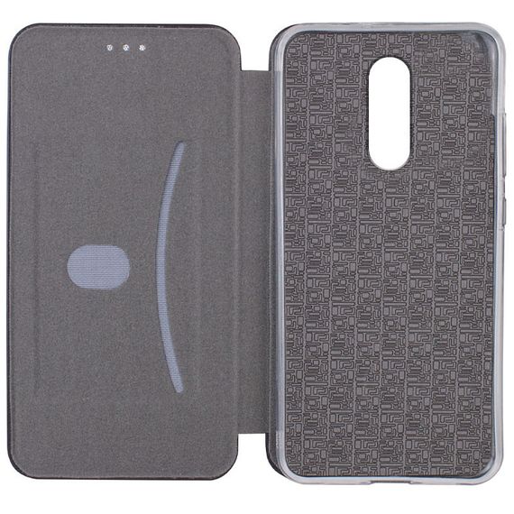 Шкіряний чохол-книжка Classy для Xiaomi Redmi Note 4X / Note 4 (Snapdragon) Чорний | Зображення 2