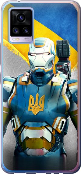 Чехол на Vivo V20 Украинский киборг "980u-2127-17620"