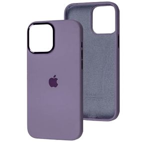 Чохол Silicone Case Metal Buttons (AA) для Apple iPhone 14 Pro (6.1")