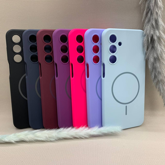 Чохол м'який для Samsung Galaxy A16 | Протиударний | Soft Touch | MagSafe | Синій | Зображення 1