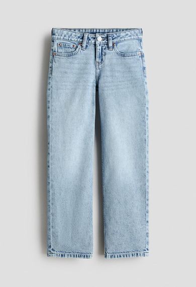 Підліткові джинси для дівчинки H&M 158 см Блакитні (26071103E) | Зображення 4
