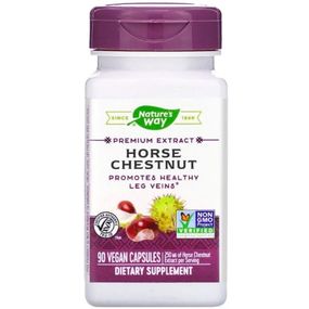 Экстракт конского каштана Nature's Way Horse Chestnut 90 Veg Caps NWY-62000