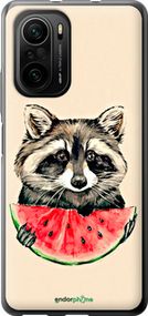 Чохол на Xiaomi Mi 11i Єнотик з кавуном "4605u-3935-2448"