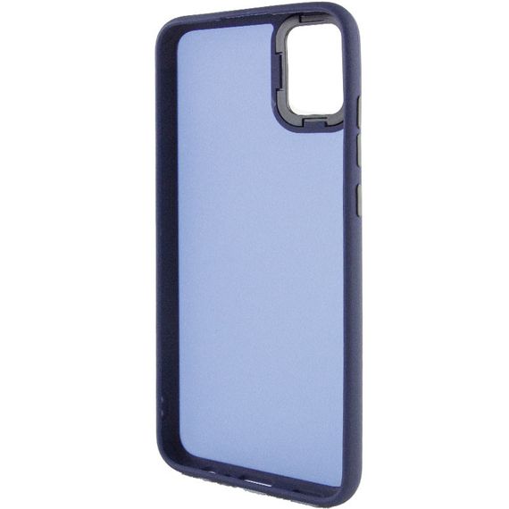 Чохол TPU+PC Lyon Frosted для Samsung Galaxy A06 Navy Blue | Зображення 2