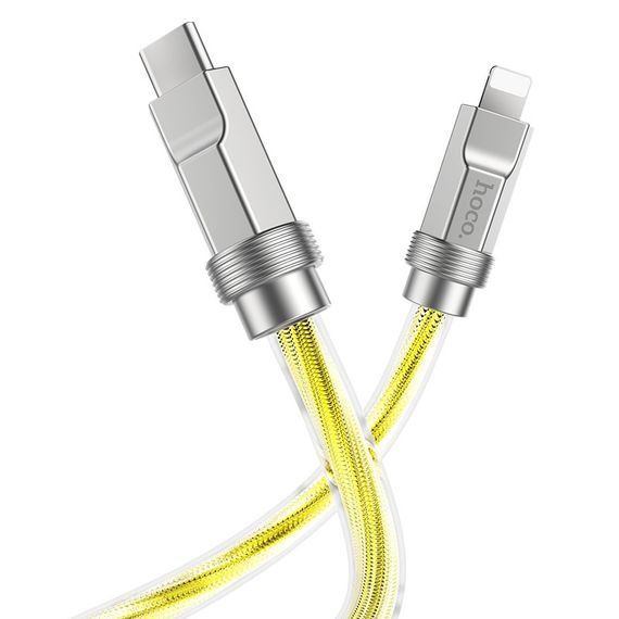 USB Hoco U113 Solid PD20W Silicone Type-C to Lightning | Зображення 6