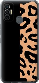 Чехол на Tecno Spark 7 KF6n Пятна леопарда "4269u-2421-17620"