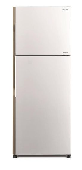 Холодильник с верхней мороз. HITACHI R-H330PUC7PWH, 158х65х55см, 2 дв., Х- 176л, М- 54л, A+, NF, Инвертор, Белый (R-H330PUC7PWH)