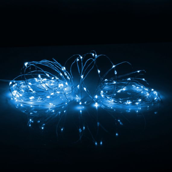 Електрична гірлянда YES Нитка 975036 10 м 100 LED холодно-біла | Зображення 1