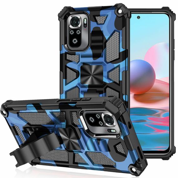 Протиударний чохол Tactics Military для Xiaomi Redmi Note 11 Pro 4G / 11 Pro 5G / Note 12 Pro 4G колір Синій