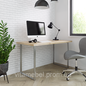 Комплект опор для стола из металла 600×120mm, H=730mm (профильная труба: 40x20mm) Серый