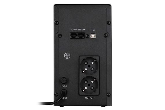 Джерело безперебійного живлення 2E  DD2000, 2000VA/1200W, LCD, USB, 2xSchuko (2E-DD2000) | Зображення 2